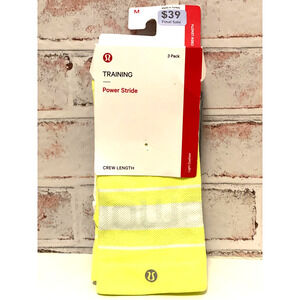 Lululemon Power Stride Crew Socks